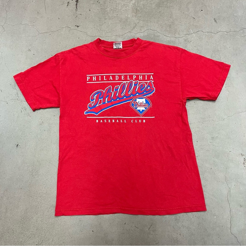Vintage Philadelphia Phillies baseball t shirt by Dynasty made in Mexico size M